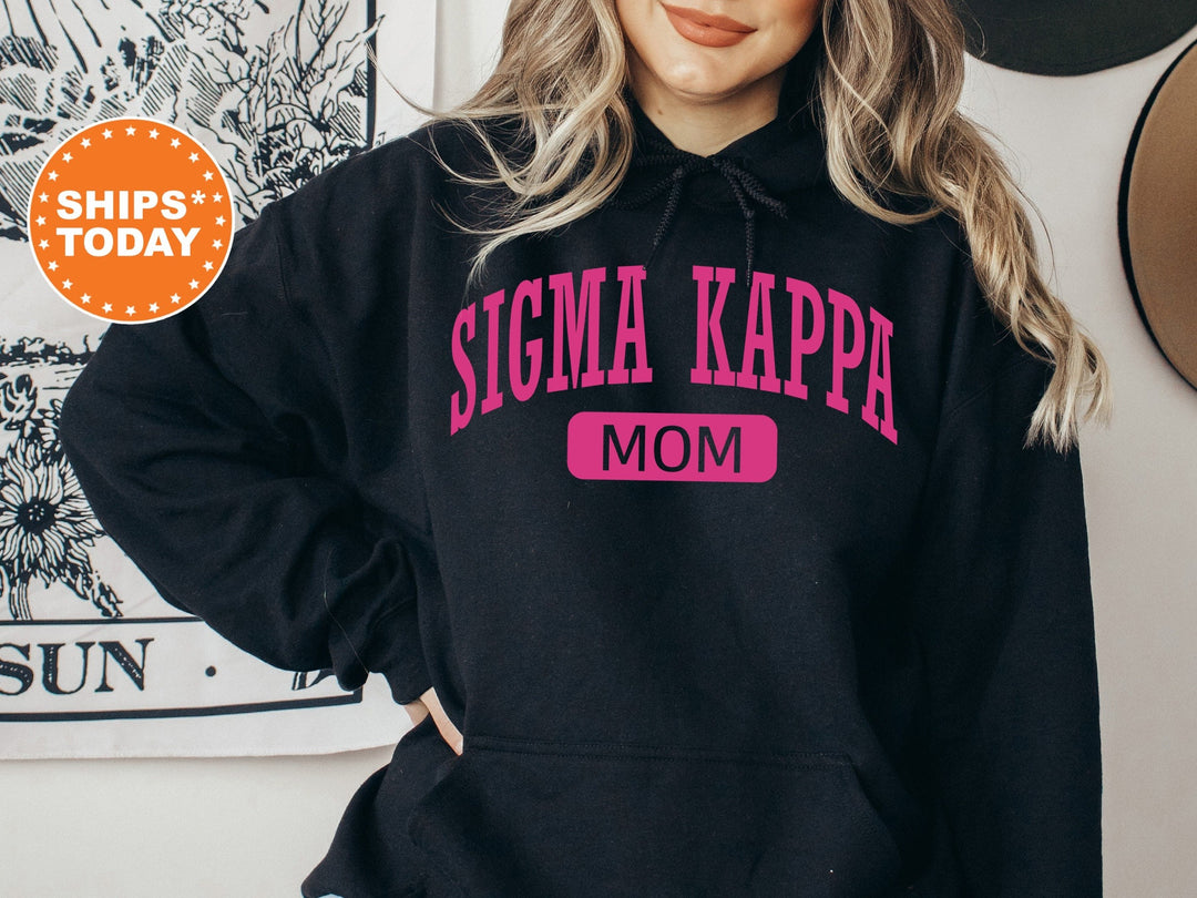 Sigma Kappa Proud Mom Sorority Sweatshirt | Sigma Kappa Mom Sweatshirt | Sig Kap Sorority Gifts | Big Little Family | Gifts For Sorority Mom