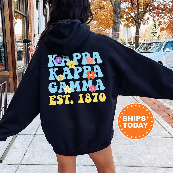 Kappa Kappa Gamma Bright Buds Sorority Sweatshirt | Big Little Reveal | Kappa Sweatshirt | Kappa Kappa Gamma Hoodie | Sorority Gift