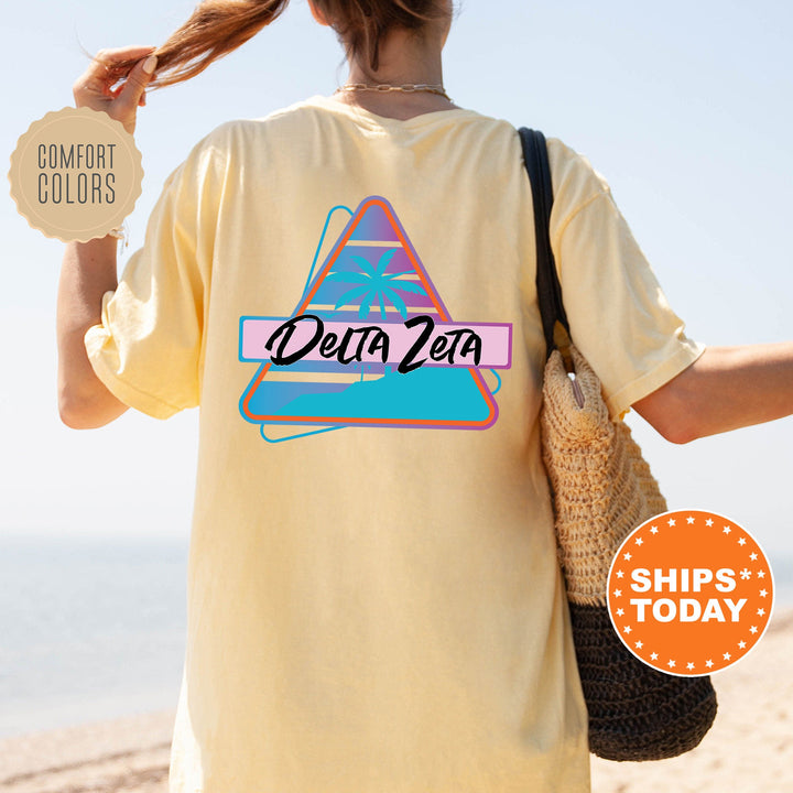 Delta Zeta Islander Sorority T-Shirt | Dee Zee Comfort Colors Shirt | Big Little Reveal Shirt | Sorority Gifts | Greek Life Shirt _ 13515g