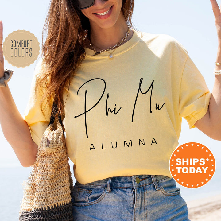 Phi Mu Proud To Be Sorority T-Shirt | Phi Mu Alumni Shirt | Sorority Alumna | Phi Mu Merch | Sorority Apparel | Phi Mu Gifts _ 5434g