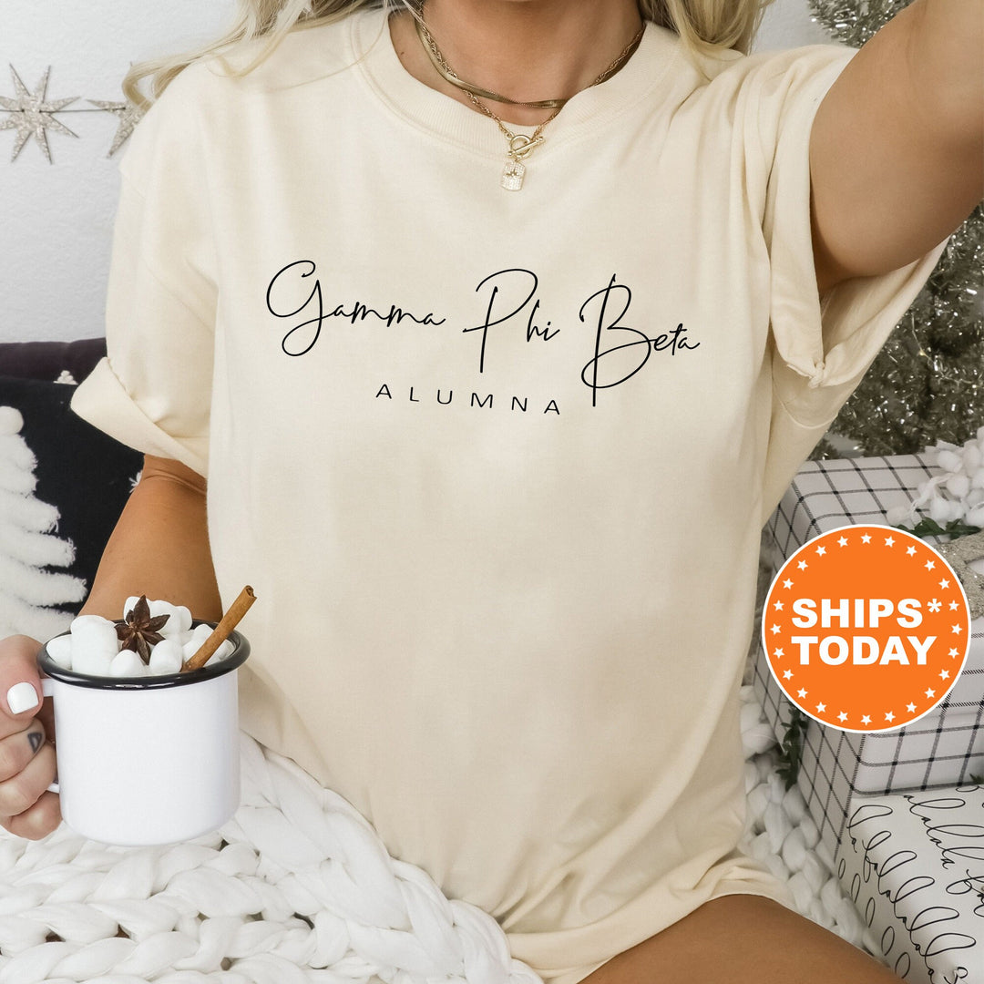 Gamma Phi Beta Proud To Be Sorority T-Shirt | Gamma Phi Comfort Colors Shirt | GPHI Sorority Alumna Shirt | Sorority Gift | Gift For Alumni _ 5430g