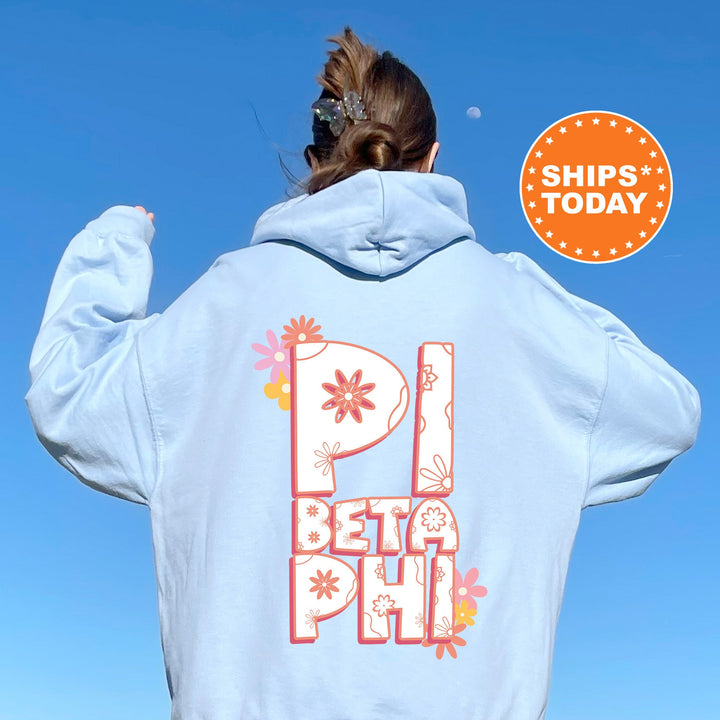 Pi Beta Phi Allure Sorority Sweatshirt | Pi Phi Floral Sweatshirt | Sorority Merch | Big Little Reveal Gift | Custom Sorority Crewneck