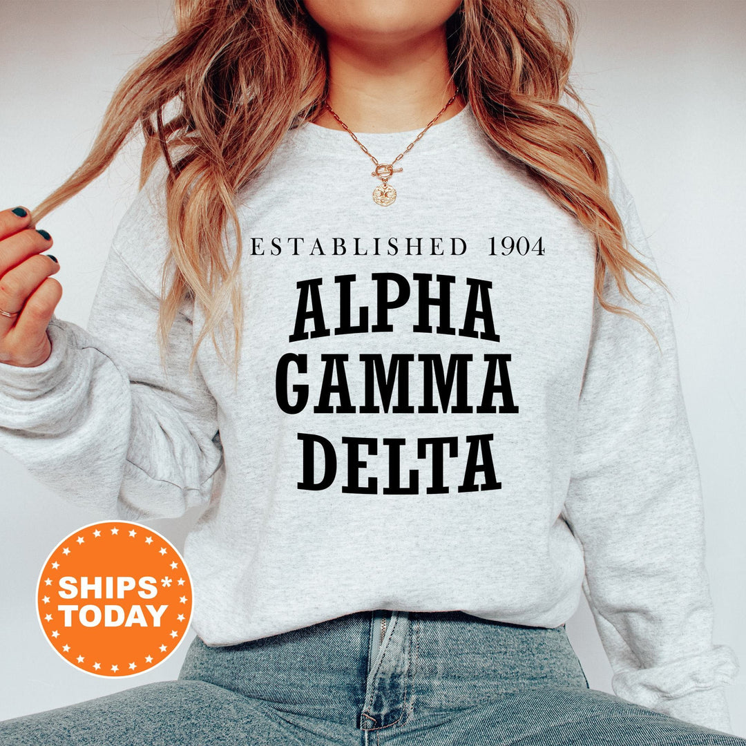 Alpha Gamma Delta Founding Sorority Sweatshirt | Alpha Gamma Delta Sweatshirt | Alpha Gam Crewneck | AGD Hoodie | Big Little Reveal _ 5445g