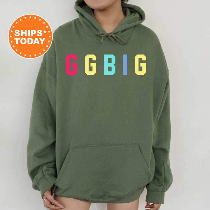 Big Little Huge Letters Sorority Sweatshirt | Big Little Reveal | Sorority Initiation | Gbig GGbig Sweatshirt | Big Little Sweatshirts _ 27