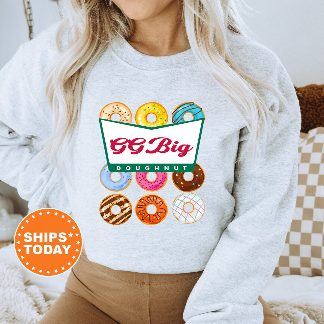 Big Little Doughnut Delight Sorority Sweatshirt | Big Little Reveal | Sorority Apparel | Sorority Initiation | GBig GGBig Sweatshirt_ 52