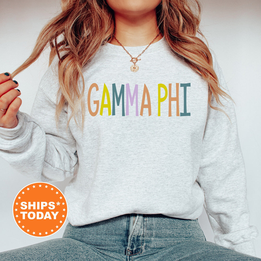 Gamma Phi Beta Uniquely Me Sorority Sweatshirt | Gamma Phi Hoodie | Greek Apparel | GPHI Merch | Bid Day Gift | Big Little Reveal _ 5824g