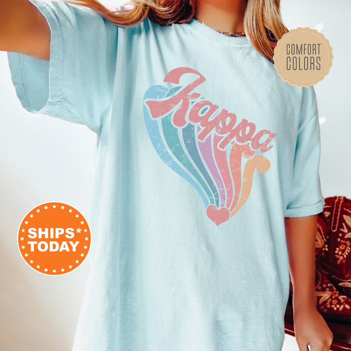 Kappa Kappa Gamma Bright and Unifying Sorority T-Shirt | Kappa Comfort Colors | Big Little Sorority Gift | Custom Sorority Shirt _ 7583g