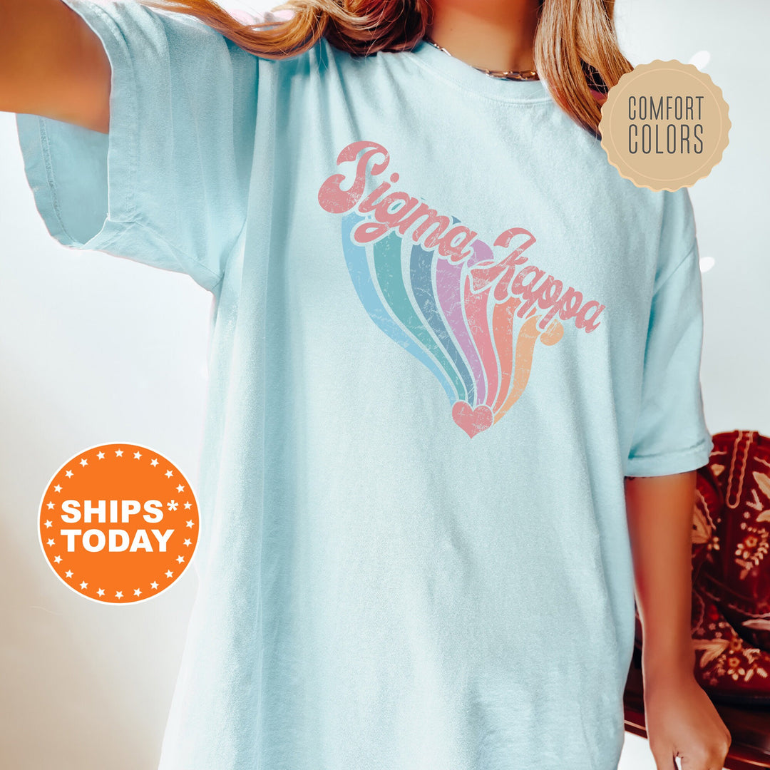 Sigma Kappa Bright and Unifying Sorority T-Shirt | Sigma Kappa Comfort Colors | Big Little Sorority Gift | Custom Sorority Shirt _ 7588g