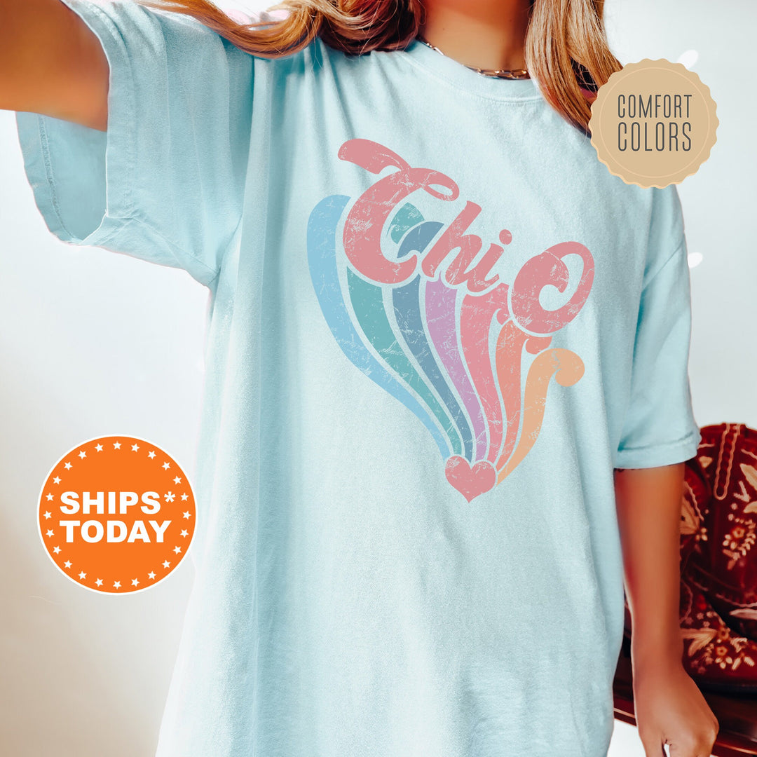 Chi Omega Bright and Unifying Sorority T-Shirt | Chi O Comfort Colors Shirt | Big Little Sorority Gift | Custom Sorority Shirt _ 7575g