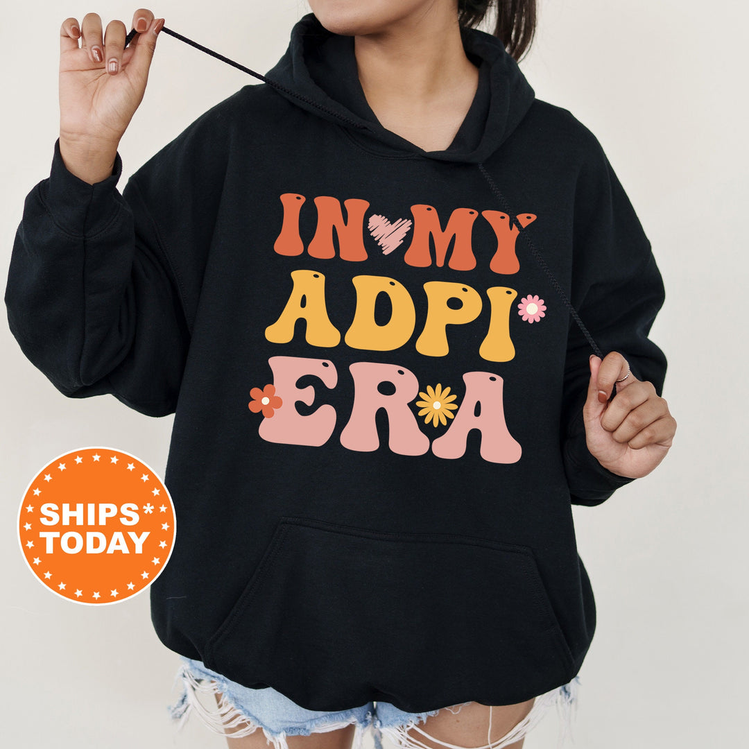 In My ADPI Era | Alpha Delta Pi Big Floral Sorority Sweatshirt | Sorority Apparel | Big Little Reveal | Greek Sweatshirt _ 15826g
