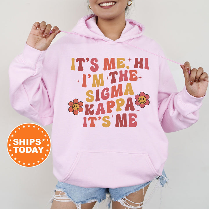 It's Me Hi I'm The Sigma Kappa It's Me | Sigma Kappa Azalea Sorority Sweatshirt | Sorority Apparel | Big Little Sorority Reveal _ 15873g