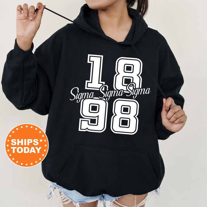 Sigma Sigma Sigma Big Year Sorority Sweatshirt | Tri Sigma Merch | Greek Apparel | Big Little Reveal | Sorority Hoodie | Bid Day _ 7251g