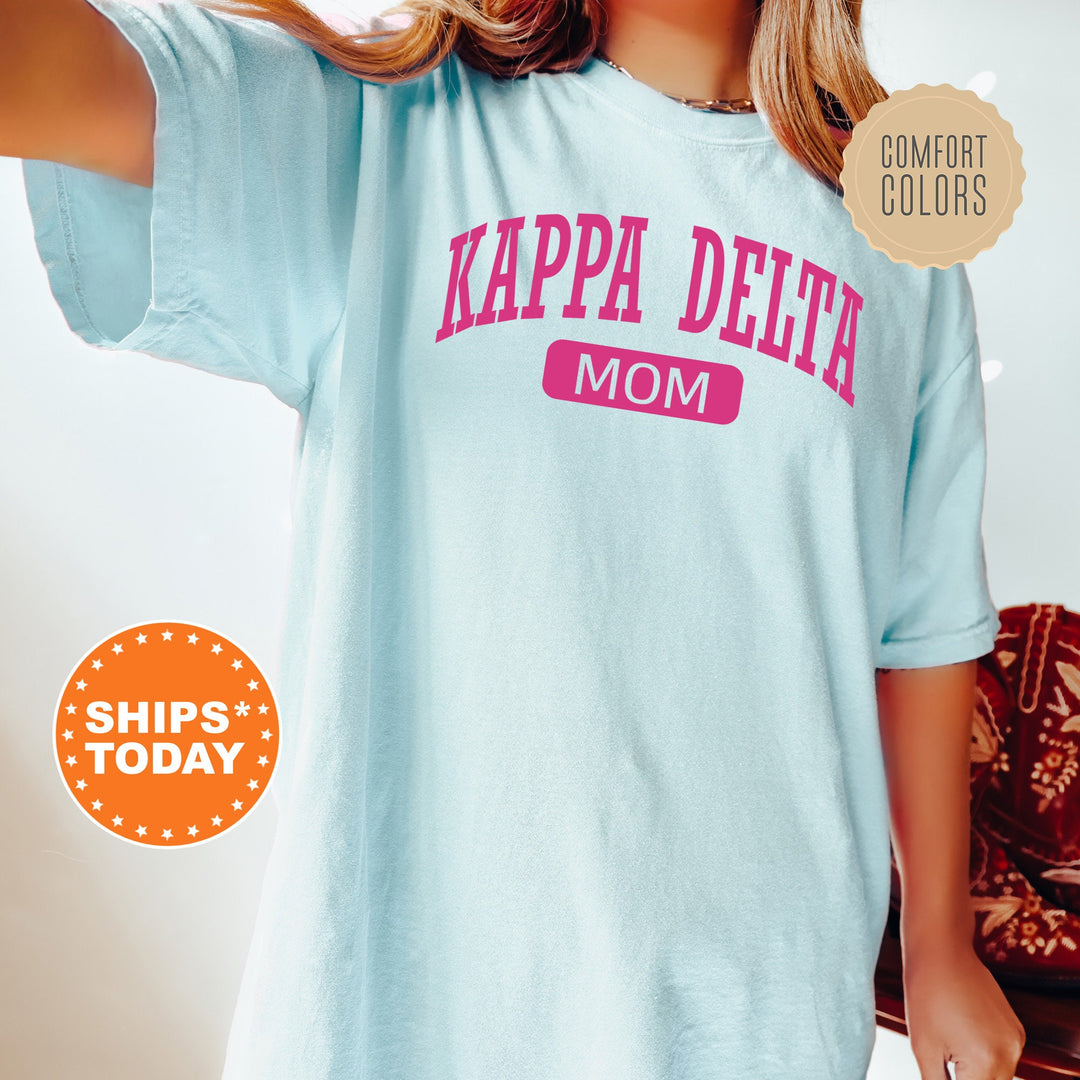 Kappa Delta Proud Mom Sorority T-Shirt | Kappa Delta Comfort Colors Tee | Kay Dee Mom Shirt | Big Little Family Shirt | Mother's Day Gift _ 16266g