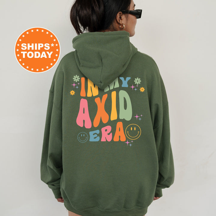 In My AXID Era | Alpha Xi Delta Rockin' Sorority Sweatshirt | Alpha Xi Sorority Merch | Big Little Reveal Gift | Greek Apparel 15729g