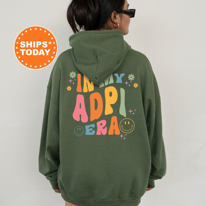 In My ADPI Era | Alpha Delta Pi Rockin' Sorority Sweatshirt | ADPI Sorority Merch | Big Little Reveal Gift | Custom Greek Apparel