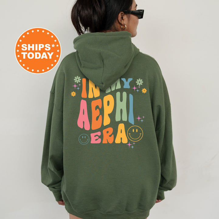 In My AEPHI Era | Alpha Epsilon Phi Rockin' Sorority Sweatshirt | AEPHI Sorority Merch | Big Little Reveal Gift | Greek Apparel