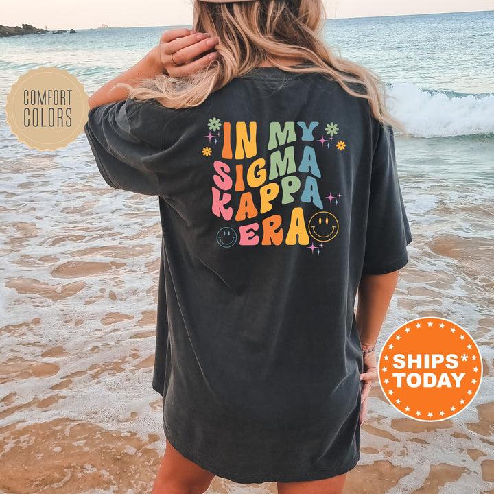 In My Sigma Kappa Era | Sigma Kappa Rockin' Sorority T-Shirt | Sig Kap Comfort Colors Shirt | Big Little Shirt | Sorority Apparel _ 15743g