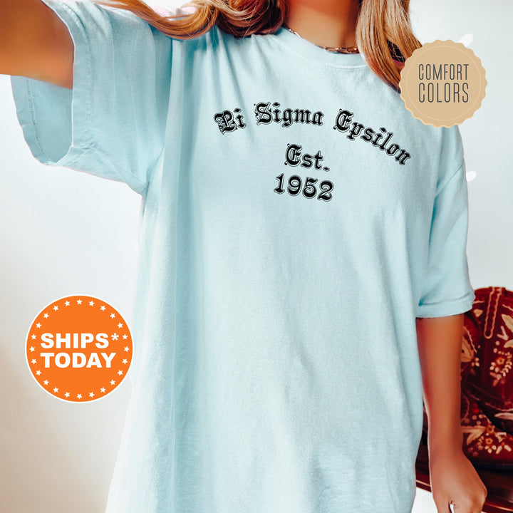 Pi Sigma Epsilon Old English Coed T-Shirt | Honor Society Shirt | Greek Life Apparel | Coed Fraternity Shirt | PSE Recruitment Gift _ 8827g