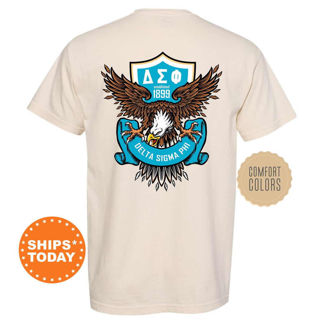 Delta Sigma Phi Greek Eagles Fraternity T-Shirt Delta Sig