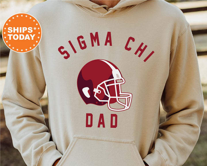 Sigma Chi Fraternity Dad Fraternity Sweatshirt | Sigma Chi Dad Sweatshirt | Fraternity Gift | College Greek Apparel | Gift For Dad _ 6718g