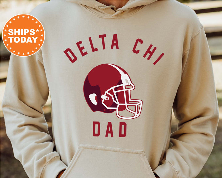 Delta Chi Fraternity Dad Fraternity Sweatshirt | DChi Dad Sweatshirt | Fraternity Gift | College Greek Apparel | Gift For Dad _ 6702g