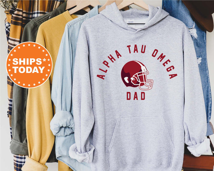 Alpha Tau Omega Fraternity Dad Fraternity Sweatshirt | ATO Dad Sweatshirt | Fraternity Gift | College Greek Apparel | Gift For Dad _ 6699g