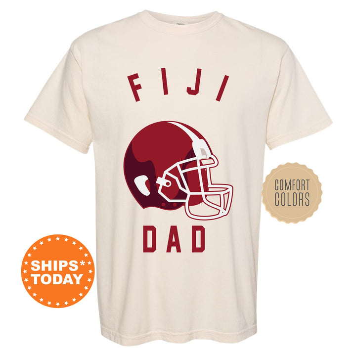 FIJI Fraternity Dad Fraternity T-Shirt | Phi Gamma Delta Dad Shirt | Frat Family Shirt | Game Day Shirt | Greek Tees | Gift For Dad Comfort Colors Shirt _ 6706g
