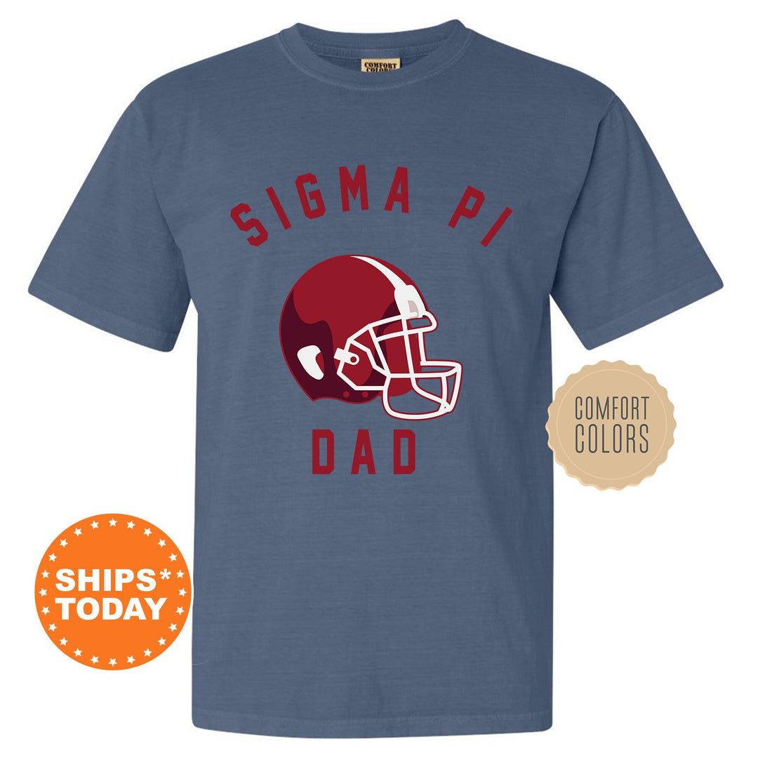 Sigma Pi Fraternity Dad Fraternity T-Shirt | Sigma Pi Dad Shirt | Fraternity Gift | Greek Apparel | Gift For Dad | Fraternity Family Comfort Colors Shirt _ 6721g