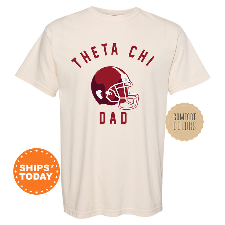 Theta Chi Fraternity Dad Fraternity T-Shirt | Theta Chi Greek Apparel | Fraternity Gift | Gift For Dad | Fraternity Dad Shirt Comfort Colors Shirt _ 6724g