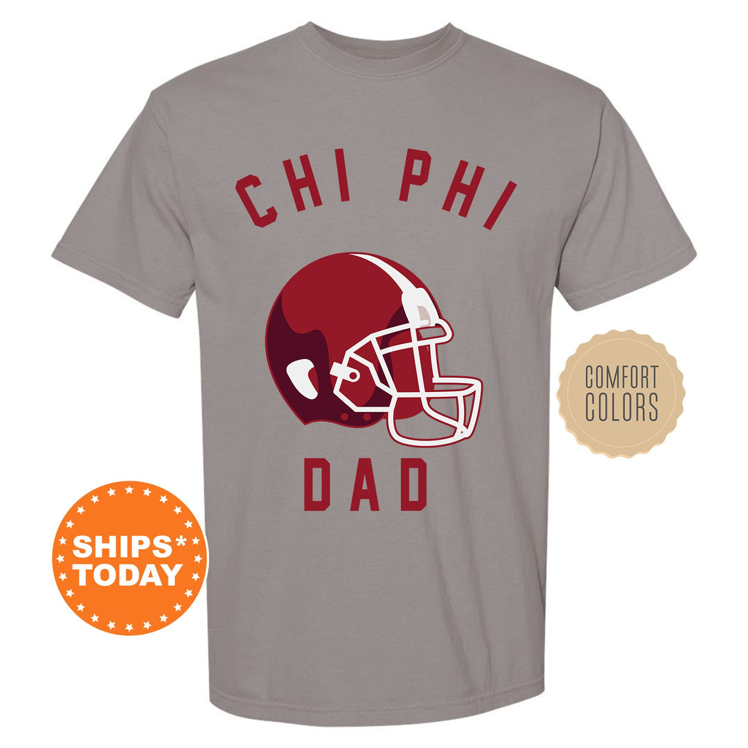 Chi Phi Fraternity Dad Fraternity T-Shirt | Chi Phi Dad Shirt | Frat Family Shirt | Game Day Shirt | Gifts For Dad | Fraternity Gift Comfort Colors Shirt _ 6701g