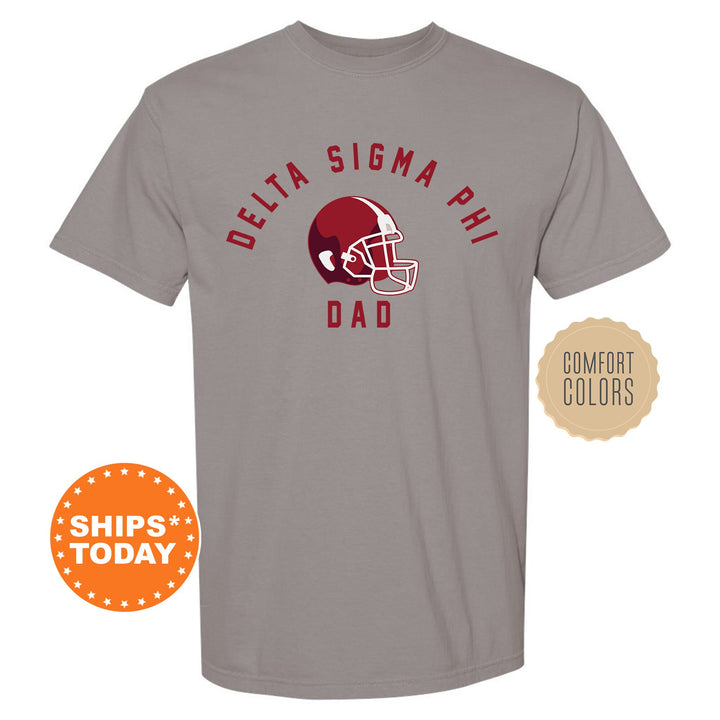 Delta Sigma Phi Fraternity Dad Fraternity T-Shirt | Delta Sig Dad Shirt | Fraternity Dad Shirt | Gifts For Dad | Game Day Shirt Comfort Colors Shirt _ 6703g