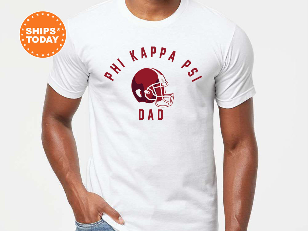 Phi Kappa Psi Fraternity Dad Fraternity T-Shirt | Phi Psi Dad Shirt | Fraternity Dad Shirt | College Greek Life | Gifts For Dad Comfort Colors Shirt _ 6711g