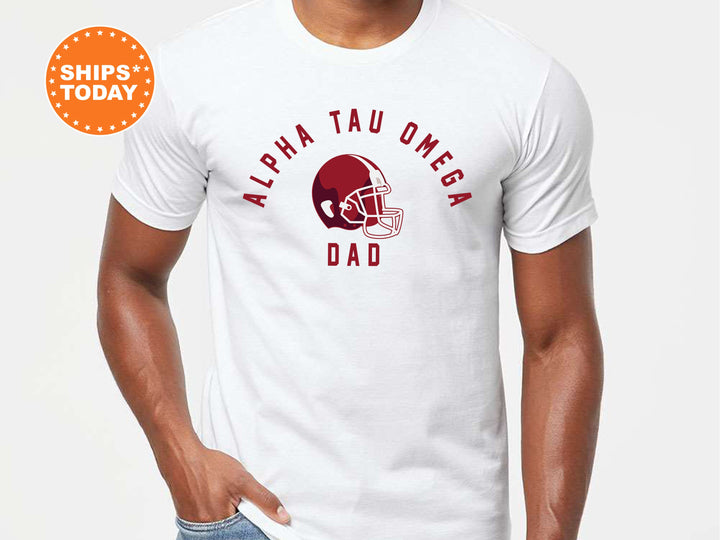 Alpha Tau Omega Fraternity Dad Fraternity T-Shirt | ATO Fraternity Shirt | Fraternity Dad Shirt | Gifts For Dad | Greek Apparel Comfort Colors Shirt _ 6699g
