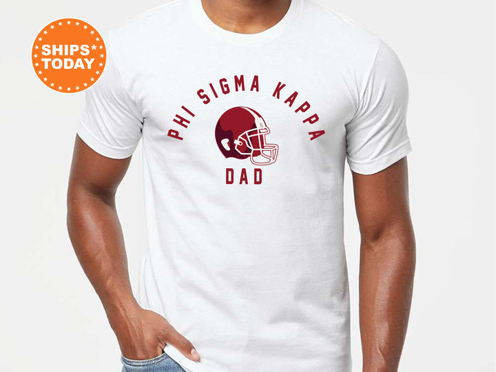Phi Sigma Kappa Fraternity Dad Fraternity T-Shirt | Phi Sig Dad Shirt | Greek Tees | Game Day | Fraternity Gift | Gifts For Dad Comfort Colors Shirt _ 6713g