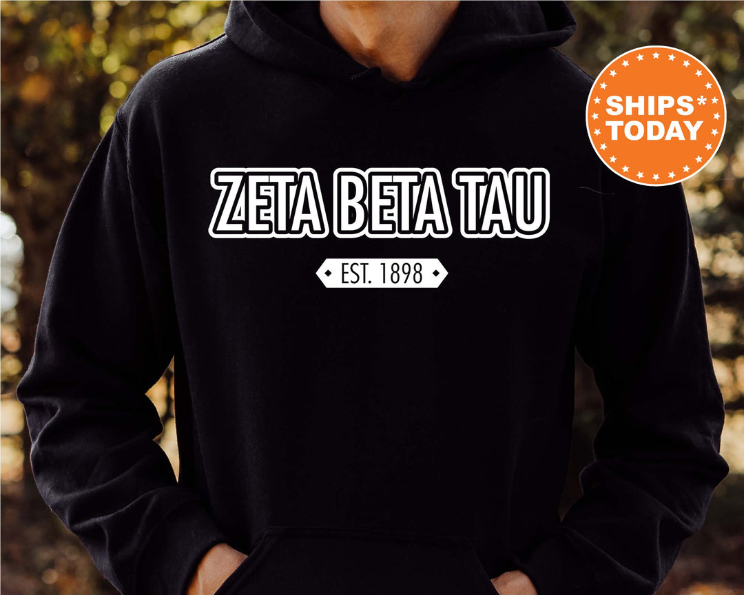 Zeta Beta Tau Legacy Fraternity Sweatshirt | ZBT Sweatshirt | Fraternity Initiation Gift | Comfy Greek Sweatshirt | Greek Apparel _  10927g