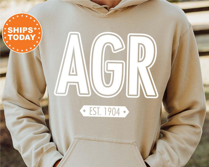 Alpha Gamma Rho Legacy Fraternity Sweatshirt | AGR Sweatshirt | Initiation Gift | Comfy Greek Sweatshirt | Greek Apparel _  10899g