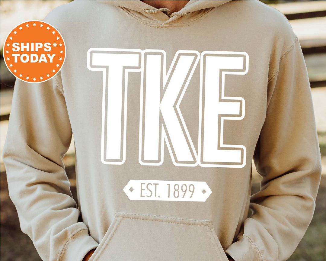 Tau Kappa Epsilon Legacy Fraternity Sweatshirt | TKE Sweatshirt | Frat Initiation Gift | Comfy Greek Sweatshirt | Greek Apparel _  10925g