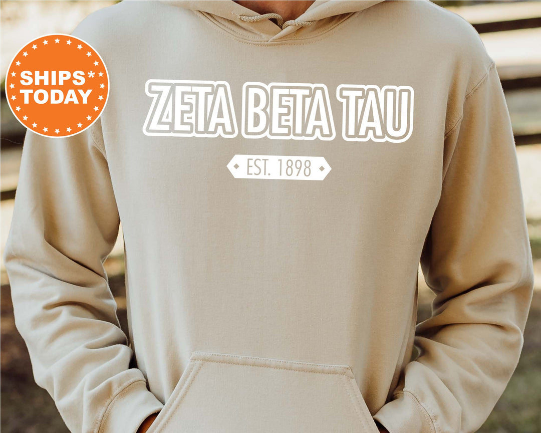 Zeta Beta Tau Legacy Fraternity Sweatshirt | ZBT Sweatshirt | Fraternity Initiation Gift | Comfy Greek Sweatshirt | Greek Apparel _  10927g