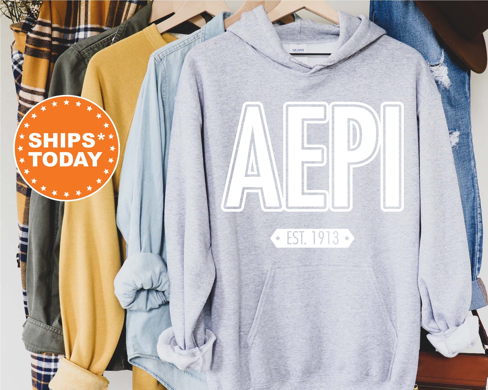 Alpha Epsilon Pi Legacy Fraternity Sweatshirt AEPi Sweatshirt Initiation Gift Comfy Greek Sweatshirt Greek Apparel 10898g