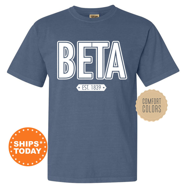 Beta Theta Pi Legacy Fraternity T-Shirt | Beta Shirt | Fraternity Chapter Shirt | Rush Shirt | Comfort Colors Tees | Gift For Him _ 10902g