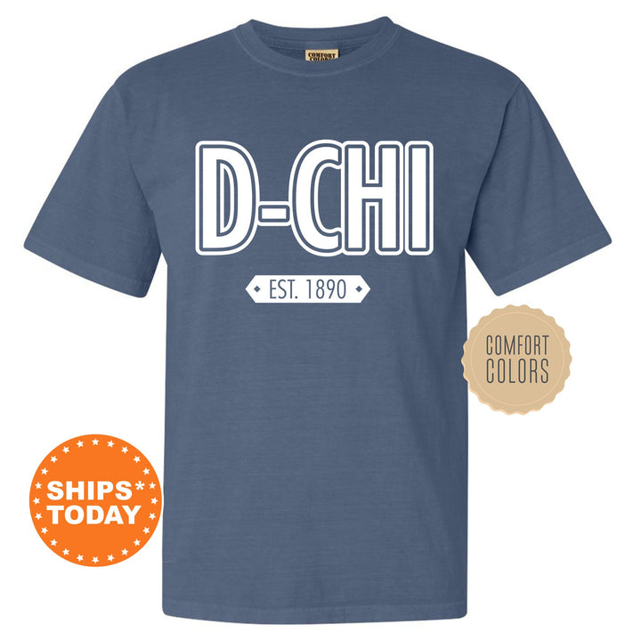 Delta Chi Legacy Fraternity T-Shirt | DChi Shirt | Fraternity Chapter Shirt | Rush Shirt | Comfort Colors Tees | Gift For Him _ 10904g