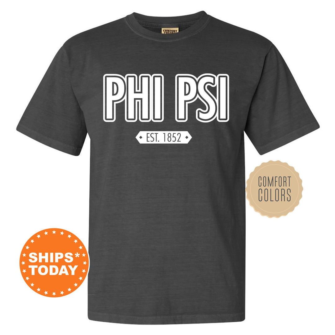 Phi Kappa Psi Legacy Fraternity T-Shirt | Phi Psi Shirt | Fraternity Chapter Shirt | Rush Shirt | Comfort Colors Tee | Gift For Him _ 10913g
