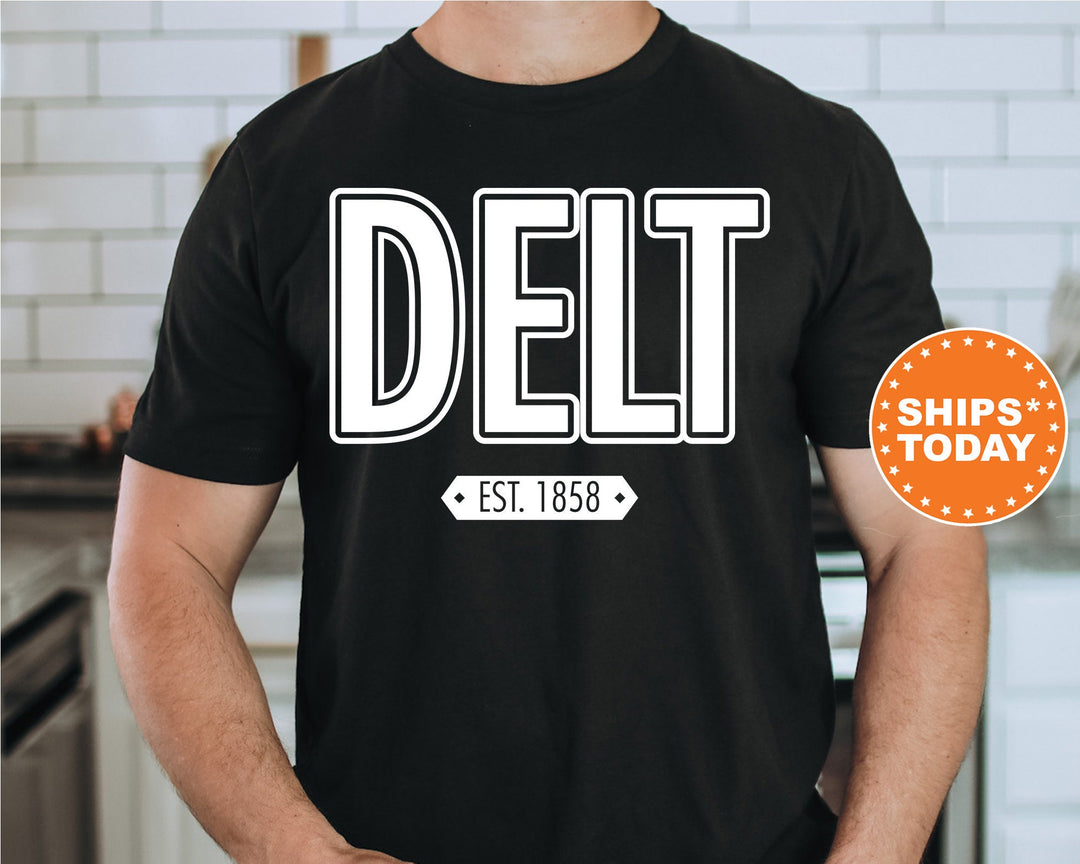 Delta Tau Delta Legacy Fraternity T-Shirt | Delt Shirt | Fraternity Chapter Shirt | Rush Shirt | Comfort Colors Tees | Gift For Him _ 10906g