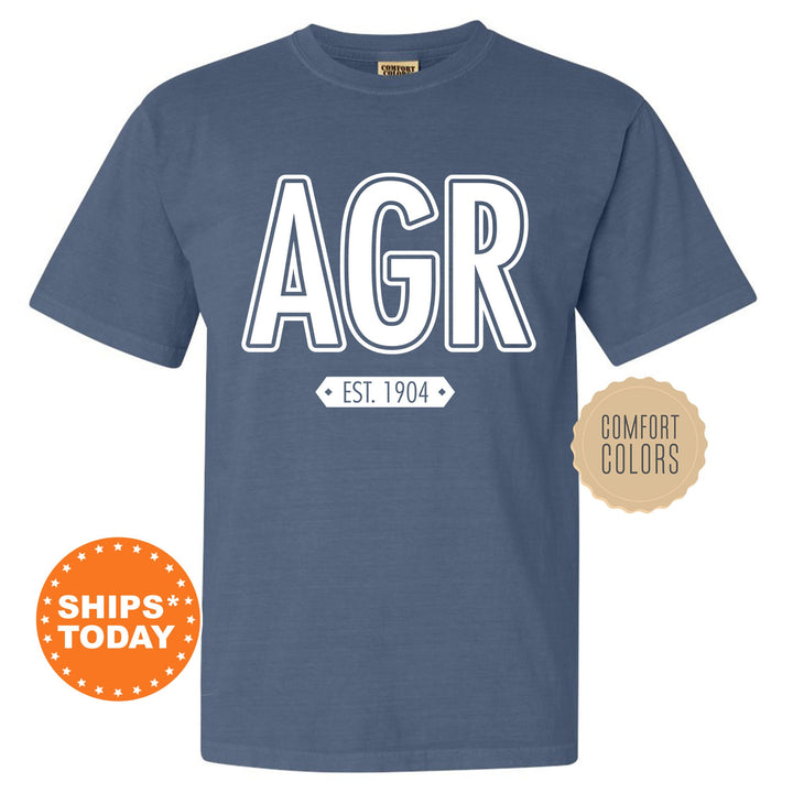 Alpha Gamma Rho Legacy Fraternity T-Shirt | AGR Shirt | Fraternity Chapter Shirt | Rush Shirt | Comfort Colors Tees | Gift For Him _ 10899g