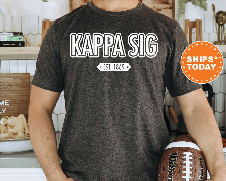 Kappa Sigma Legacy Fraternity T-Shirt | Kappa Sig Shirt | Fraternity Chapter Shirt | Rush Shirt | Comfort Colors Tee | Gift For Him _ 10909g