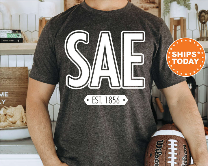 Sigma Alpha Epsilon Legacy Fraternity T-Shirt | SAE Shirt | Fraternity Chapter Shirt | Rush Shirt | Comfort Colors | Gift For Him _ 10918g