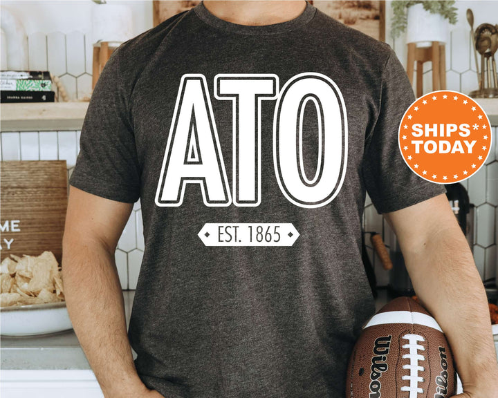 Alpha Tau Omega Legacy Fraternity T-Shirt | ATO Shirt | Fraternity Chapter Shirt | Rush Shirt | Comfort Colors Tees | Gift For Him _ 10901g