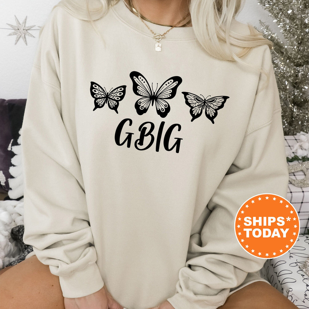 Big Little GBig GGBig Midnight Butterfly Sorority Sweatshirt | Sorority Reveal | Big Little Sweatshirt | Big Little GBig GGBig Gifts _ 47