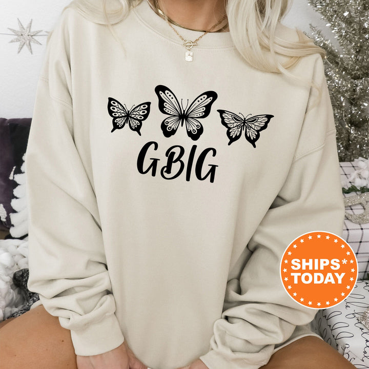 Big Little GBig GGBig Midnight Butterfly Sorority Sweatshirt | Sorority Reveal | Big Little Sweatshirt | Big Little GBig GGBig Gifts _ 47