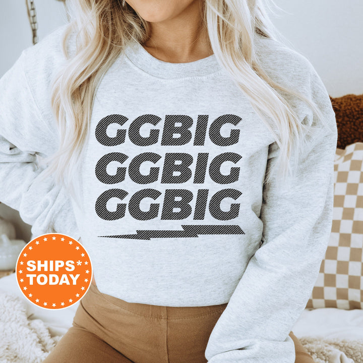 Big Little GBig GGBig The Flash Sorority Sweatshirt | Big Little Gift | Sorority Reveal | Bid Day Basket | Matching Sweatshirt _ 136